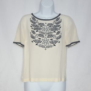 Madewell silk blouse size S